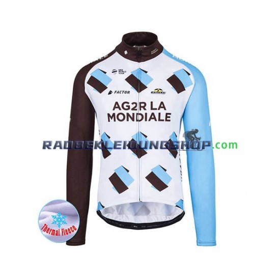 2017 AG2R La Mondiale Thermo Fahrradtrikot Herren N001