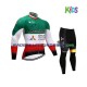 2017 Astana Pro Team Set(Radtrikot Langarm und Radhose Lang) Kinder N004