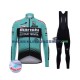 2017 Bianchi Countervail Thermo Set(Radtrikot und Trägerhose) Herren N001