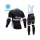 2017 Bora-Hansgrohe Thermo Set(Radtrikot und Trägerhose) Herren N001