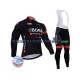 2017 Bora-Hansgrohe Thermo Set(Radtrikot und Trägerhose) Herren N003