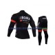 2017 Bora-Hansgrohe Set(Radtrikot Langarm und Radhose Lang) Kinder N003