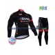 2017 Bora-Hansgrohe Thermo Set(Radtrikot und Radhose) Kinder N003