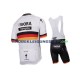 2017 Bora-Hansgrohe Set(Radtrikot und Trägerhose) Herren N004