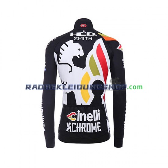 2017 Cinelli Chrome Set(Radtrikot Langarm und Trägerhose Lang) Herren N001