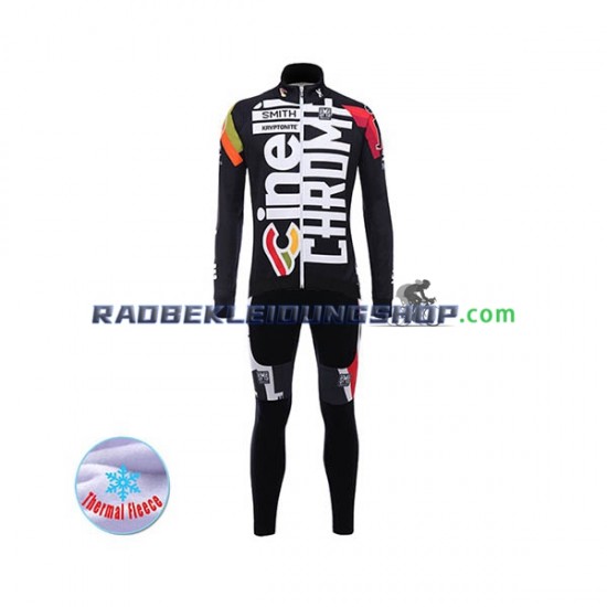 2017 Cinelli Chrome Thermo Set(Radtrikot und Trägerhose) Herren N001