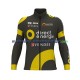 2017 Direct Energie Set(Radtrikot Langarm und Trägerhose Lang) Herren N001