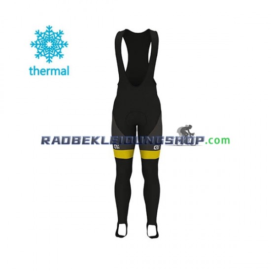 2017 Direct Energie Thermo Set(Radtrikot und Trägerhose) Herren N001