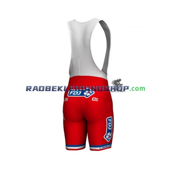 2017 FDJ Set(Radtrikot und Trägerhose) Herren N002