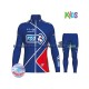 2017 FDJ Thermo Set(Radtrikot und Radhose) Kinder N002