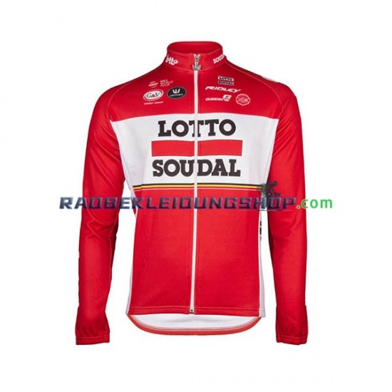 2017 Lotto Soudal Rennradtrikot Langarm Herren N001