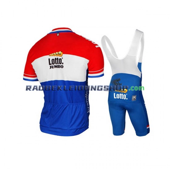 2017 LottoNL-Jumbo Set(Radtrikot und Trägerhose) Herren N001