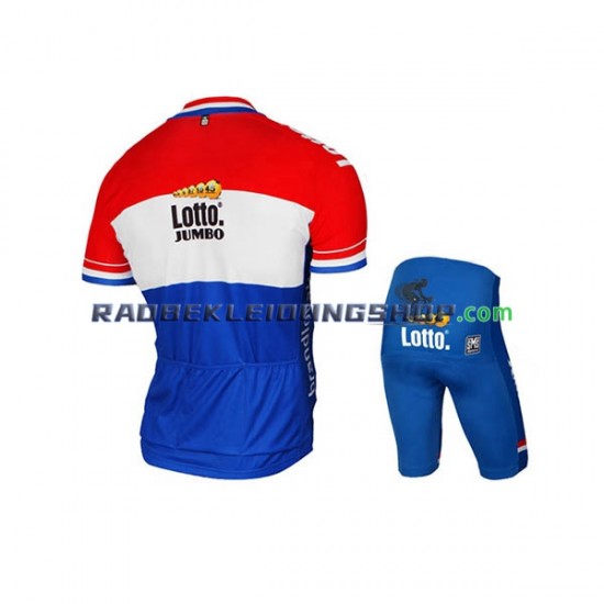 2017 LottoNL-Jumbo Set(Radtrikot und Fahrradhose) Kinder N001