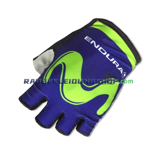 2017 Movistar Team Kurzefingerhandschuhe N001