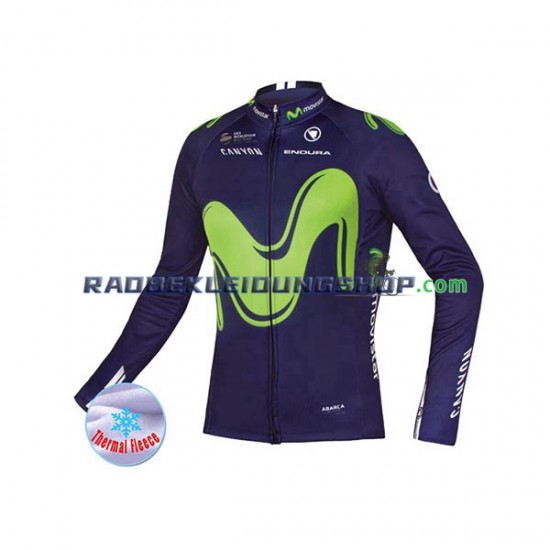 2017 Movistar Team Thermo Fahrradtrikot Herren N001