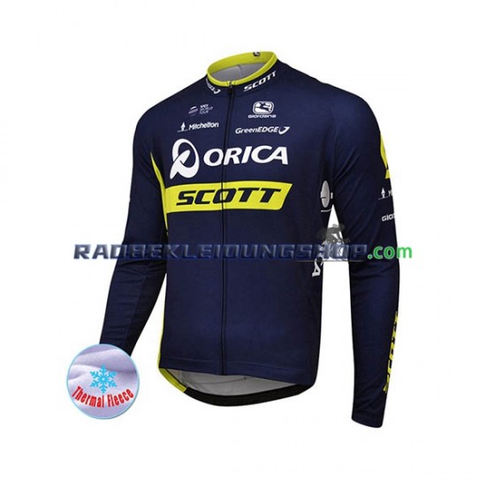 2017 Orica-Scott Thermo Fahrradtrikot Herren N001