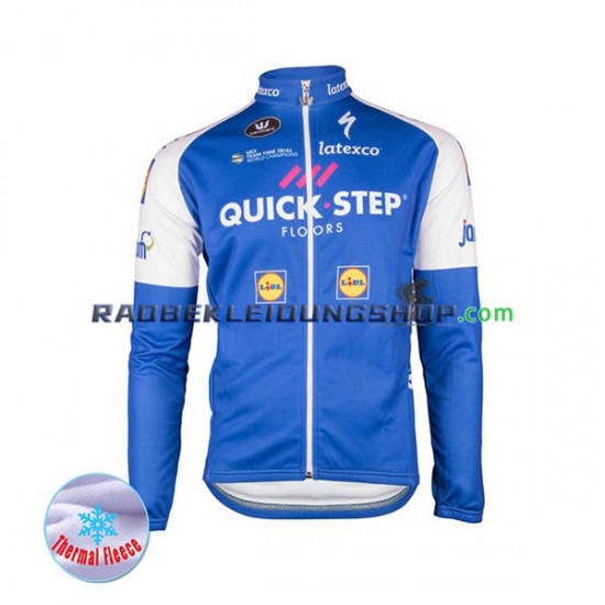 2017 Quick-Step Floors Thermo Fahrradtrikot Herren N001