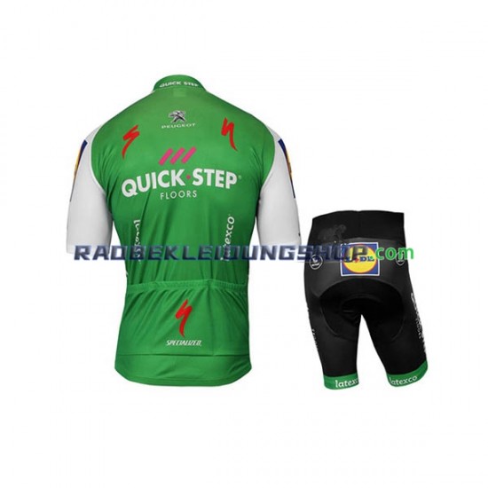 2017 Quick-Step Floors Set(Radtrikot und Fahrradhose) Kinder N002