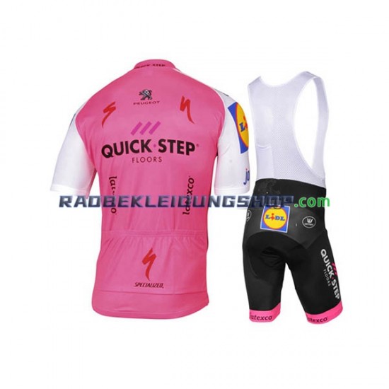 2017 Quick-Step Floors Set(Radtrikot und Trägerhose) Herren N004