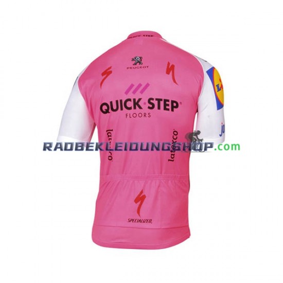 2017 Quick-Step Floors Set(Radtrikot und Trägerhose) Herren N004