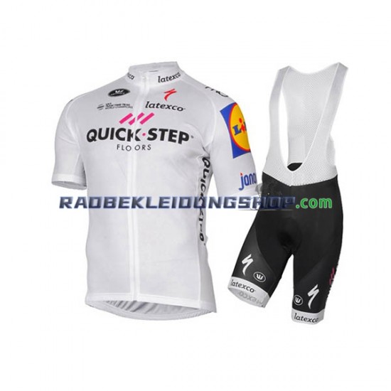 2017 Quick-Step Floors Set(Radtrikot und Trägerhose) Herren N005