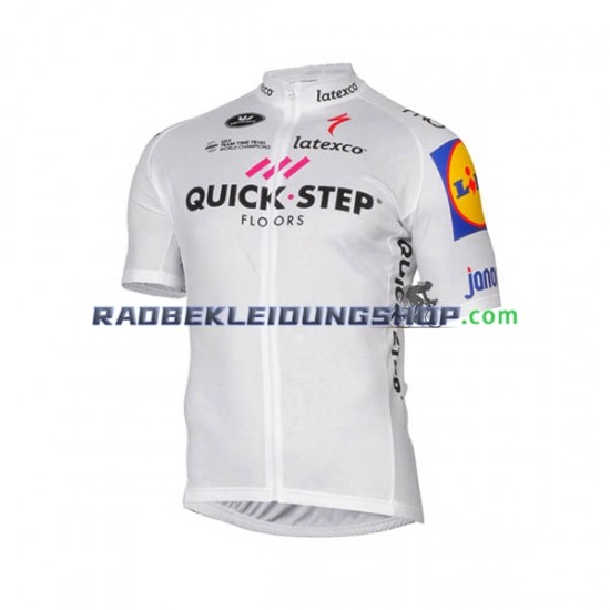 2017 Quick-Step Floors Set(Radtrikot und Trägerhose) Herren N005