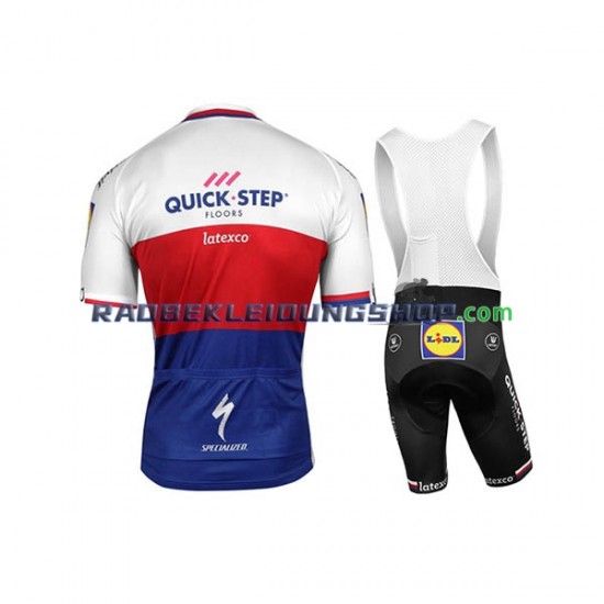 2017 Quick-Step Floors Set(Radtrikot und Trägerhose) Herren N007