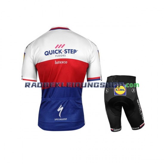 2017 Quick-Step Floors Set(Radtrikot und Fahrradhose) Kinder N007