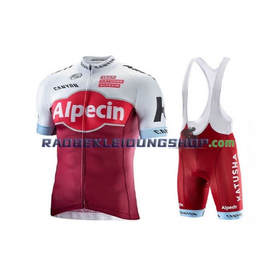 2017 Team Katusha-Alpecin Set(Radtrikot und Trägerhose) Herren N001