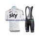 2017 Team Sky Set(Radtrikot und Trägerhose) Herren N003