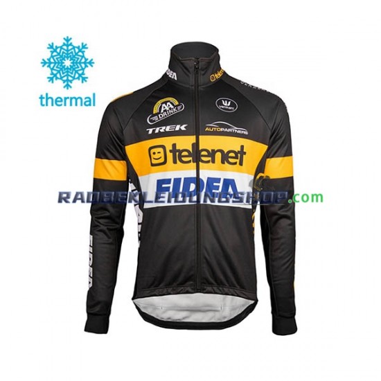 2017 Telenet Fidea Lions Thermo Set(Radtrikot und Trägerhose) Herren N001