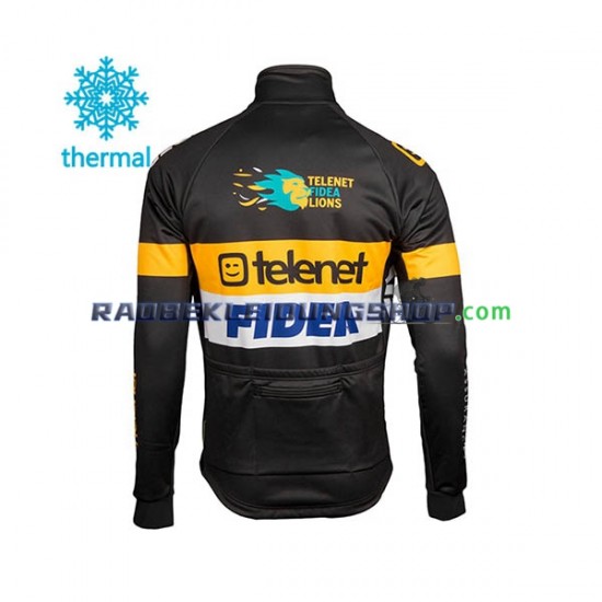 2017 Telenet Fidea Lions Thermo Set(Radtrikot und Trägerhose) Herren N001