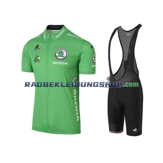 2017 Tour De France Set(Radtrikot und Trägerhose) Herren N002