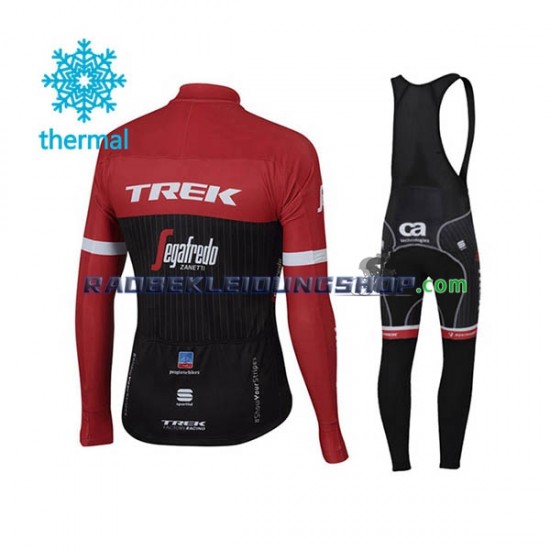 2017 Trek-Segafredo Thermo Set(Radtrikot und Trägerhose) Herren N001