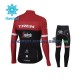 2017 Trek-Segafredo Thermo Set(Radtrikot und Radhose) Kinder N001