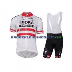 2017-18 Bora-Hansgrohe Set(Radtrikot und Trägerhose) Herren N005