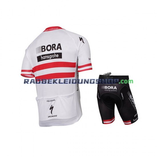 2017-18 Bora-Hansgrohe Set(Radtrikot und Fahrradhose) Kinder N005