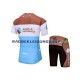 2018 AG2R La Mondiale Set(Radtrikot und Fahrradhose) Herren N001