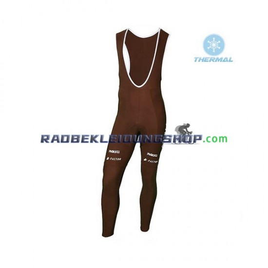 2018 AG2R La Mondiale Thermo Trägerhose Lang Herren N002