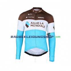 2018 AG2R La Mondiale Rennradtrikot Langarm Herren N002