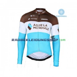 2018 AG2R La Mondiale Thermo Fahrradtrikot Herren N002
