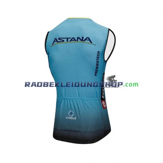 2018 Astana Pro Team Winddichte Radsportweste Herren N001