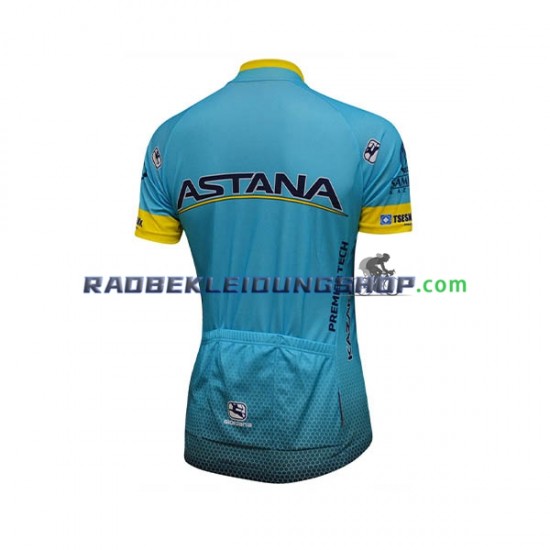 2018 Astana Pro Team Rennradtrikot Kurzarm Damen N001