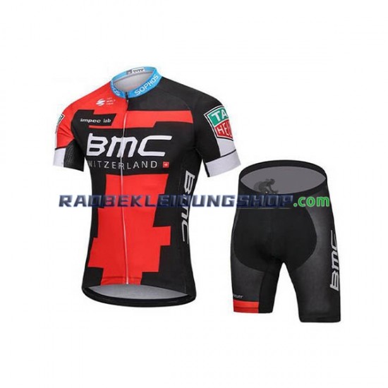 2018 BMC Racing Team Set(Radtrikot und Fahrradhose) Herren N001