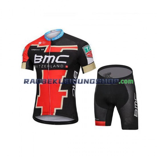 2018 BMC Racing Team Set(Radtrikot und Fahrradhose) Herren N002