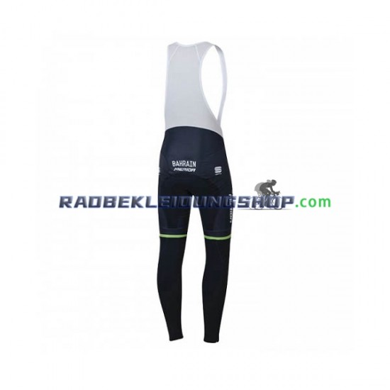 2018 Bahrain Merida Lange Trägerhose Herren N001