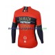 2018 Bahrain Merida Rennradtrikot Langarm Herren N001