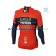 2018 Bahrain Merida Thermo Fahrradtrikot Herren N001