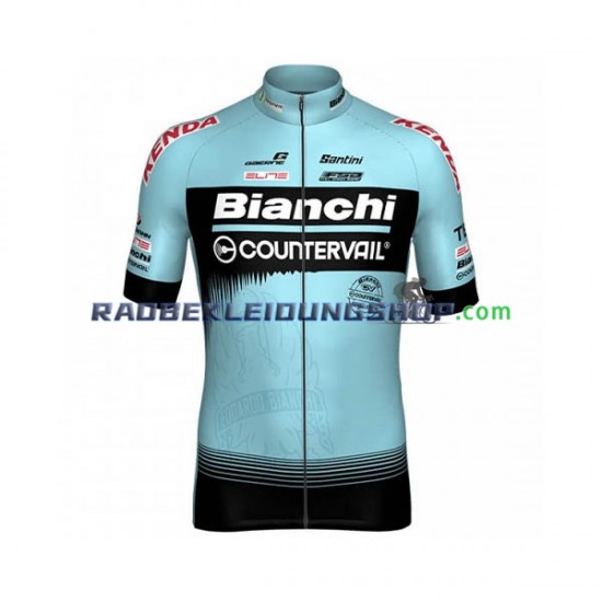 2018 Bianchi Countervail Rennradtrikot Kurzarm Herren N001