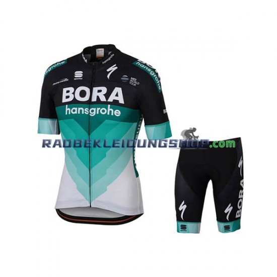 2018 Bora Hansgrohe Set(Radtrikot und Fahrradhose) Herren N001